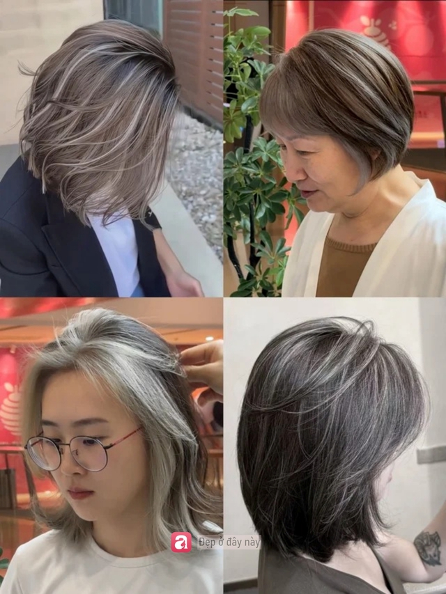 Phụ nữ ngo&agrave;i 40 đang bỏ nhuộm phủ t&oacute;c bạc để chuyển sang kiểu t&oacute;c n&agrave;y- Ảnh 1.