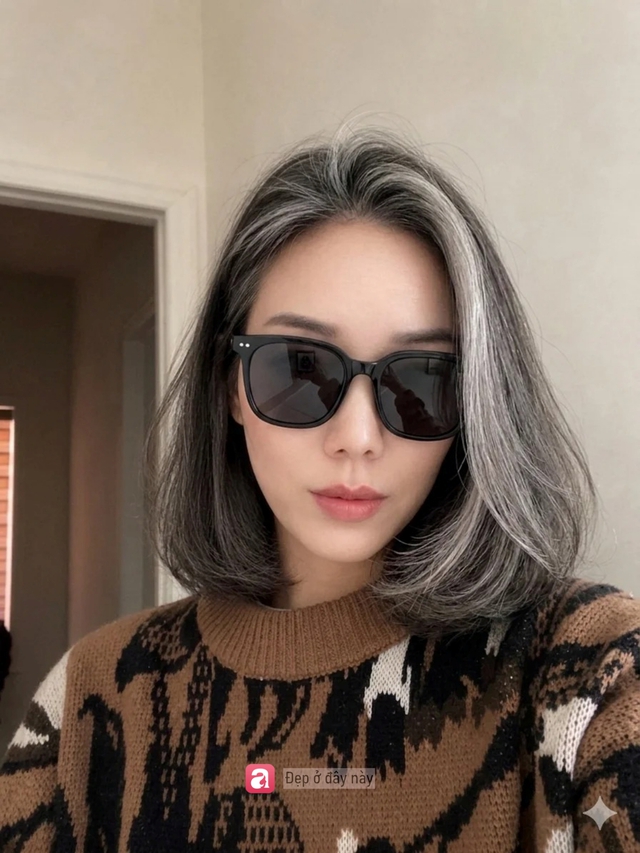Phụ nữ ngo&agrave;i 40 đang bỏ nhuộm phủ t&oacute;c bạc để chuyển sang kiểu t&oacute;c n&agrave;y- Ảnh 8.