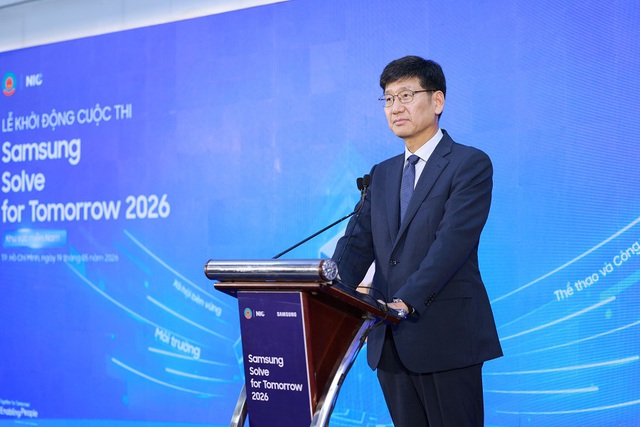 Phát động cuộc thi Samsung solve for tomorrow 2026 tại khu vực phía Nam, hoàn thành chuỗi roadshow ba miền - Ảnh 2. Phát động cuộc thi Samsung solve for tomorrow 2026 tại khu vực phía Nam, hoàn thành chuỗi roadshow ba miền - Ảnh 2.