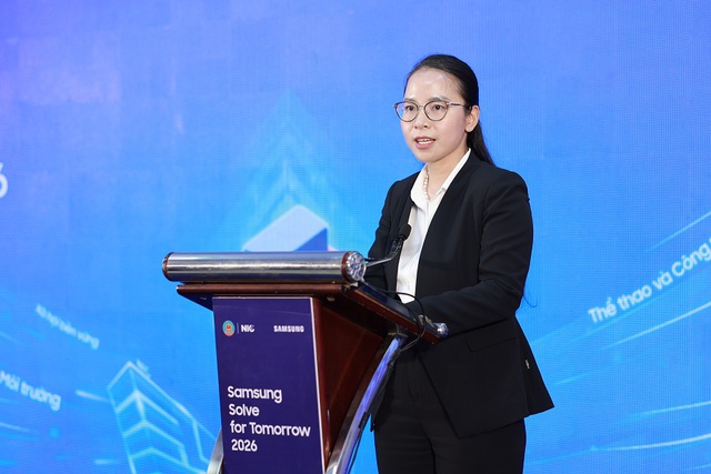 Phát động cuộc thi Samsung solve for tomorrow 2026 tại khu vực phía Nam, hoàn thành chuỗi roadshow ba miền - Ảnh 3. Phát động cuộc thi Samsung solve for tomorrow 2026 tại khu vực phía Nam, hoàn thành chuỗi roadshow ba miền - Ảnh 3.