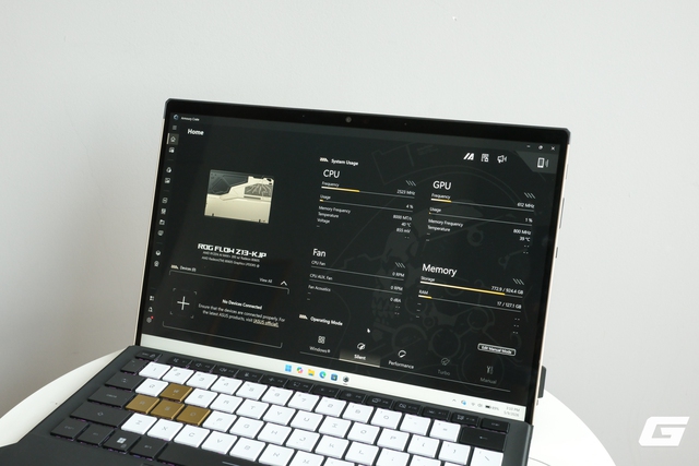 Tr&ecirc;n tay ROG Flow Z13-KJP: Tuyệt t&aacute;c c&ocirc;ng nghệ hơn 100 triệu đồng bước ra từ thế giới Hideo Kojima - Ảnh 25.