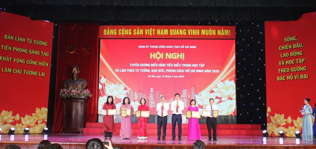 Đảng ủy Trung ương Đoàn tuyên dương điển hình tiêu biểu trong học tập và làm theo tư tưởng, đạo đức, phong cách Hồ Chí Minh năm 2026 - Ảnh 2.