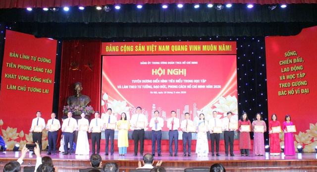 Đảng ủy Trung ương Đoàn tuyên dương điển hình tiêu biểu trong học tập và làm theo tư tưởng, đạo đức, phong cách Hồ Chí Minh năm 2026 - Ảnh 3.