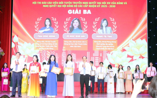 Đảng ủy Trung ương Đoàn tuyên dương điển hình tiêu biểu trong học tập và làm theo tư tưởng, đạo đức, phong cách Hồ Chí Minh năm 2026 - Ảnh 6.