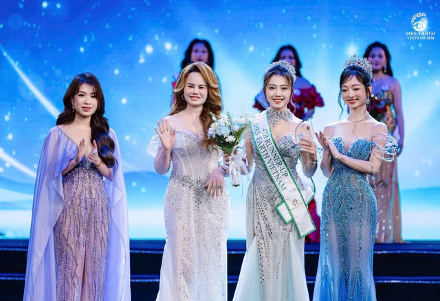 Cựu sinh vi&ecirc;n Sư phạm H&agrave; Nội, Kim Phương Anh đăng quang &aacute; hậu Mrs Earth Vietnam 2026- Ảnh 2.