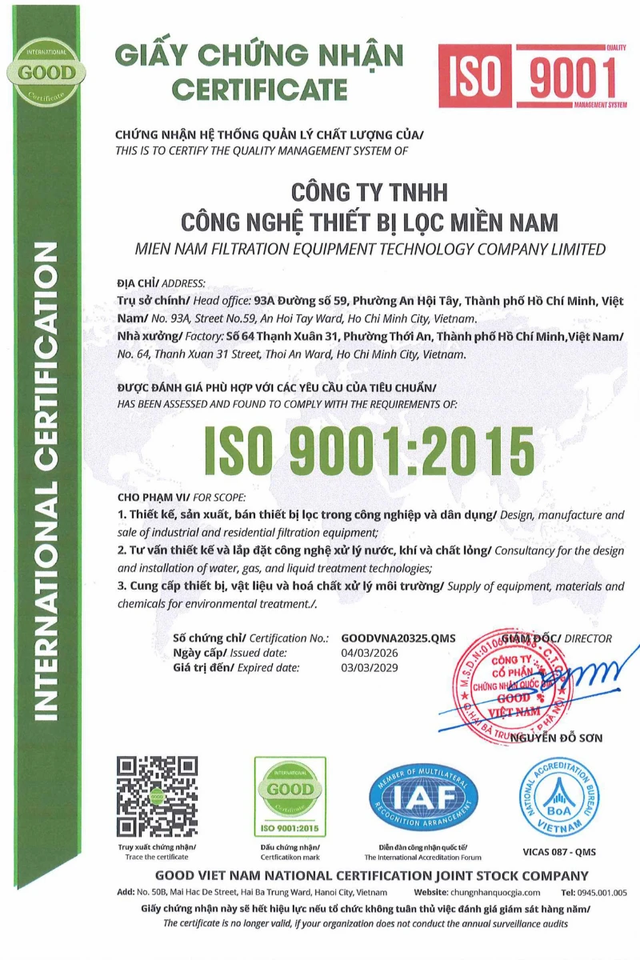C&ocirc;ng nghệ thiết bị lọc miền Nam - Đơn vị thi c&ocirc;ng, lắp đặt hệ thống RO uy t&iacute;n - Ảnh 2.
