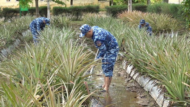 Hải đoàn 42 phát động trồng cây kỷ niệm 136 năm Ngày sinh Chủ tịch Hồ Chí Minh - Ảnh 5.