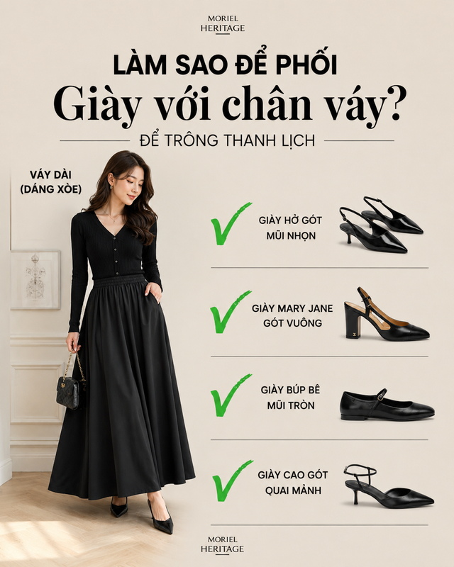 Muốn mặc váy đẹp và sang hơn, hãy bắt đầu từ việc chọn đúng giày- Ảnh 1. Muốn mặc váy đẹp và sang hơn, hãy bắt đầu từ việc chọn đúng giày- Ảnh 1.