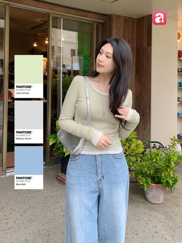 Phụ nữ Hàn mặc đẹp không hẳn nhờ đồ đắt tiền, bí quyết nằm ở cách phối màu- Ảnh 7. Phụ nữ Hàn mặc đẹp không hẳn nhờ đồ đắt tiền, bí quyết nằm ở cách phối màu- Ảnh 7.