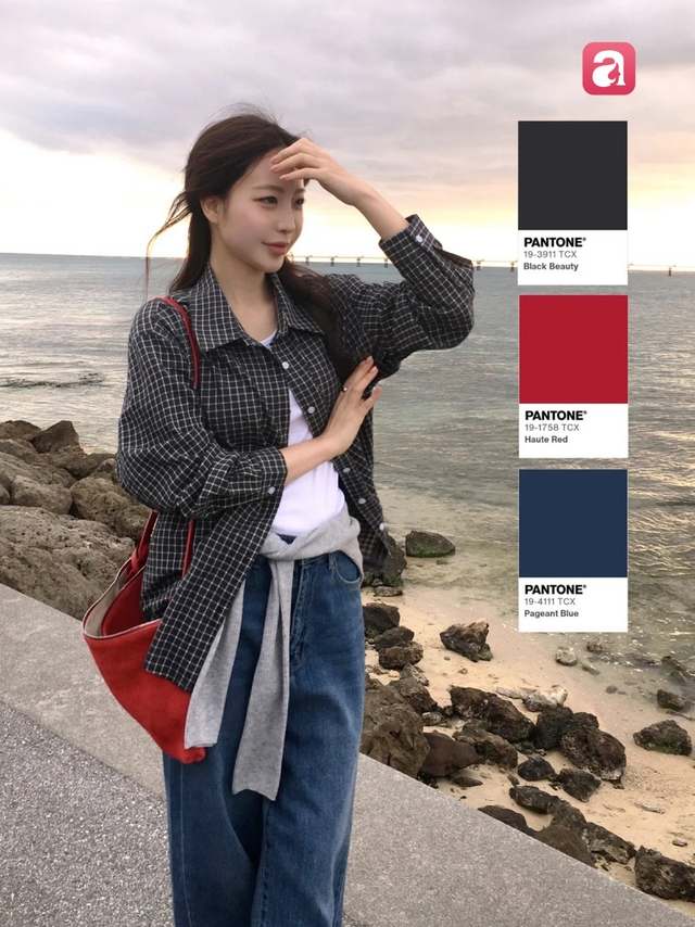 Phụ nữ Hàn mặc đẹp không hẳn nhờ đồ đắt tiền, bí quyết nằm ở cách phối màu- Ảnh 9. Phụ nữ Hàn mặc đẹp không hẳn nhờ đồ đắt tiền, bí quyết nằm ở cách phối màu- Ảnh 9.