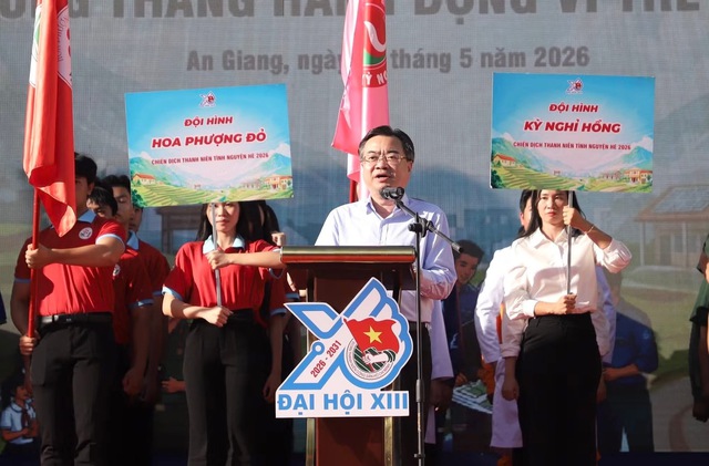 Khởi động Chiến dịch Thanh ni&ecirc;n t&igrave;nh nguyện H&egrave; 2026: Ph&aacute;t huy vai tr&ograve; ti&ecirc;n phong số h&oacute;a v&agrave; hướng về cộng đồng v&ugrave;ng bi&ecirc;n - Ảnh 2.