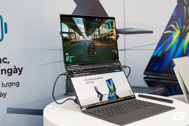 ASUS Zenbook DUO (2026) chính thức ra mắt: Laptop 2 màn hình nay đã trưởng thành, mỏng, mạnh và thực dụng hơn rất nhiều - Ảnh 1.