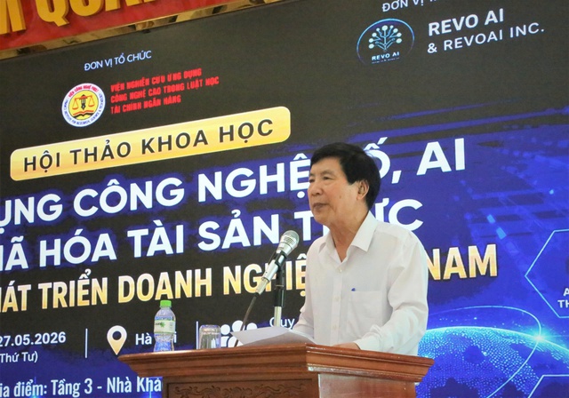 Ứng dụng c&ocirc;ng nghệ số, AI v&agrave; m&atilde; h&oacute;a t&agrave;i sản thực trong ph&aacute;t triển doanh nghiệp Việt Nam - Ảnh 1.