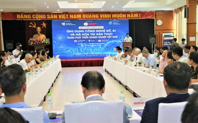 Ứng dụng c&ocirc;ng nghệ số, AI v&agrave; m&atilde; h&oacute;a t&agrave;i sản thực trong ph&aacute;t triển doanh nghiệp Việt Nam - Ảnh 2.