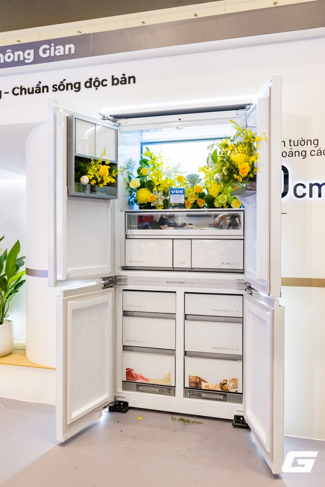 Haier ra mắt tủ lạnh Horizon Collection v&agrave; TV QD-MiniLED AI 4K mới: Mở rộng hệ sinh th&aacute;i gia dụng th&ocirc;ng minh d&agrave;nh cho người d&ugrave;ng Việt- Ảnh 8.