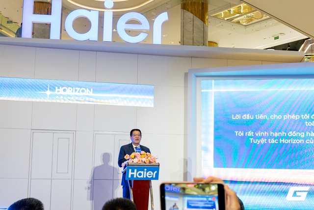 Haier ra mắt tủ lạnh Horizon Collection v&agrave; TV QD-MiniLED AI 4K mới: Mở rộng hệ sinh th&aacute;i gia dụng th&ocirc;ng minh d&agrave;nh cho người d&ugrave;ng Việt- Ảnh 1.