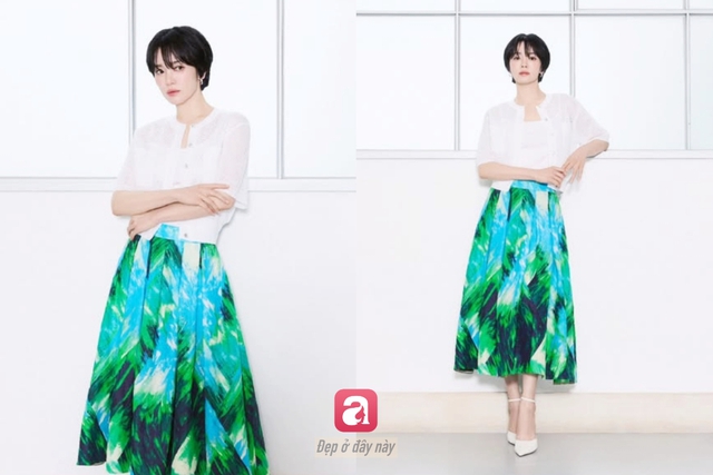 Song Hye Kyo vừa cắt kiểu tóc này và lập tức trở thành hình mẫu của phụ nữ ngoài 40 - Ảnh 1.