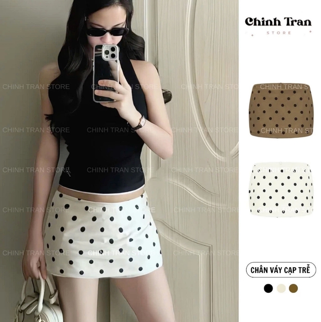 Không ngờ một chiếc chân váy chấm bi lại có thể khiến có được set đồ sang và cuốn hút đến vậy - Ảnh 9.