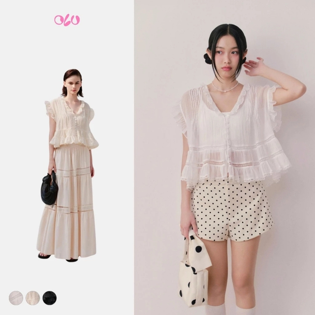 Mặc g&igrave; để tr&ocirc;ng mềm mại v&agrave; c&oacute; gu hơn trong m&ugrave;a h&egrave;? C&acirc;u trả lời l&agrave; &aacute;o chiffon- Ảnh 13.