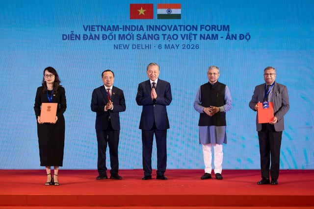 Tổng b&iacute; thư, Chủ tịch nước T&ocirc; L&acirc;m: Th&uacute;c đẩy h&igrave;nh th&agrave;nh Đối t&aacute;c số Việt Nam - Ấn Độ - Ảnh 3.