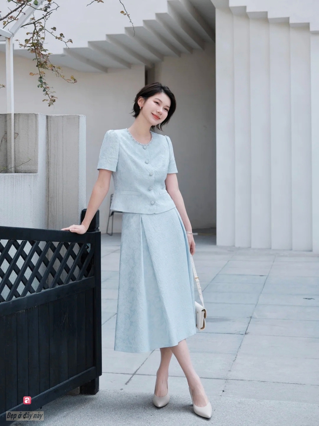 Nếu chưa biết mặc g&igrave; đi l&agrave;m, h&atilde;y thử style c&ocirc;ng sở kiểu qu&yacute; c&ocirc; nước Ph&aacute;p- Ảnh 8.