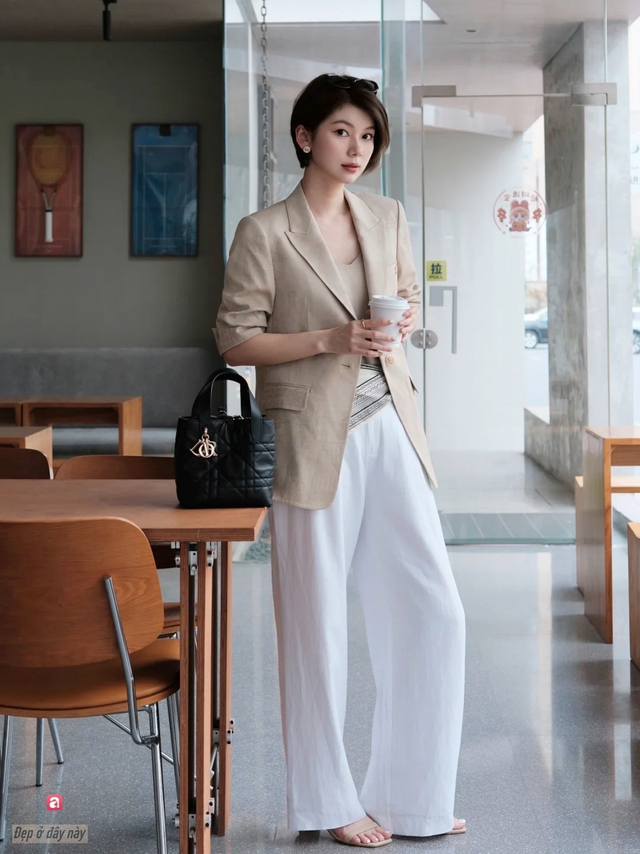 Nếu chưa biết mặc g&igrave; đi l&agrave;m, h&atilde;y thử style c&ocirc;ng sở kiểu qu&yacute; c&ocirc; nước Ph&aacute;p- Ảnh 1.
