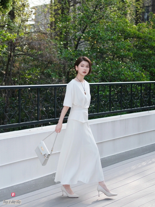 Nếu chưa biết mặc g&igrave; đi l&agrave;m, h&atilde;y thử style c&ocirc;ng sở kiểu qu&yacute; c&ocirc; nước Ph&aacute;p- Ảnh 4.