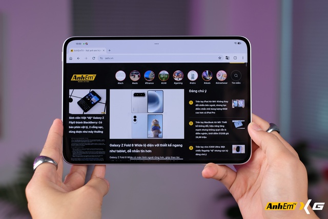 Trên tay OPPO Pad Mini: Chiếc “iPad mini" của thế giới Android với quá nhiều điểm ăn tiền- Ảnh 8. Trên tay OPPO Pad Mini: Chiếc “iPad mini" của thế giới Android với quá nhiều điểm ăn tiền- Ảnh 8.