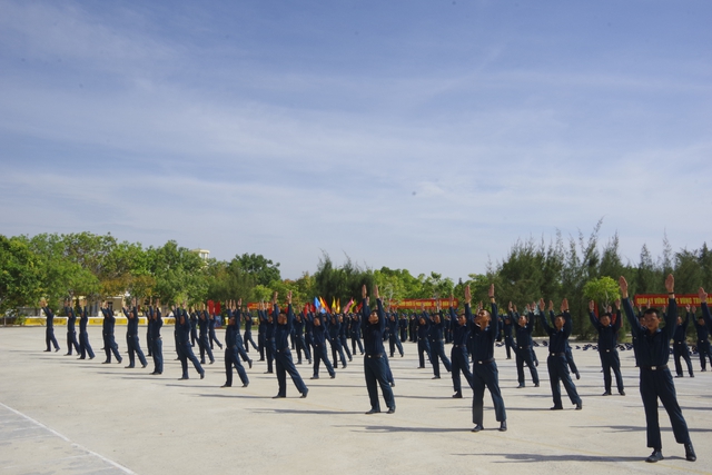 Trung đo&agrave;n 591, Sư đo&agrave;n 377 tổ chức lễ tuy&ecirc;n thệ chiến sĩ mới - Ảnh 5.