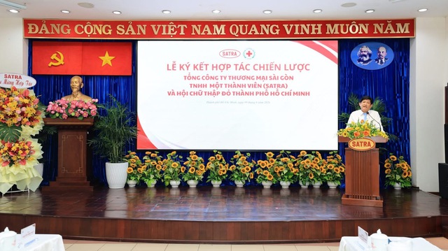 SATRA ký kết hợp tác chiến lược với Hội Chữ thập đỏ thành phố Hồ Chí Minh giai đoạn 2026 – 2030, kiến tạo hệ sinh thái an sinh bền vững - Ảnh 3.