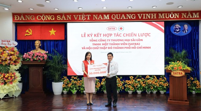 SATRA ký kết hợp tác chiến lược với Hội Chữ thập đỏ thành phố Hồ Chí Minh giai đoạn 2026 – 2030, kiến tạo hệ sinh thái an sinh bền vững - Ảnh 5.