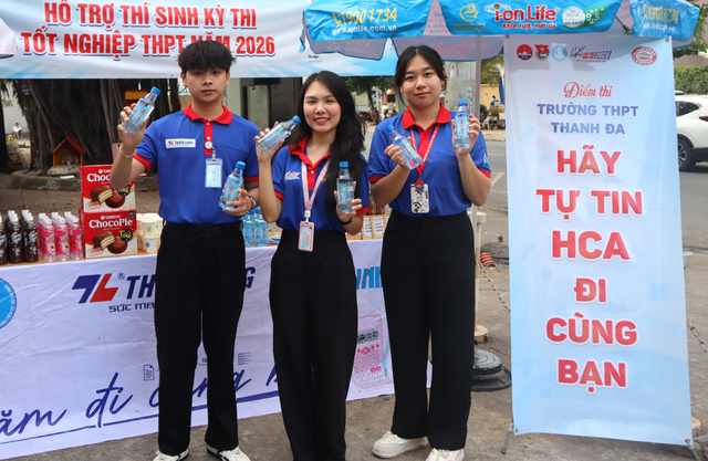 Tiếp Sức Mùa Thi 2026: i-on Life trao nước khỏe – gửi trọn động viên - Ảnh 1.