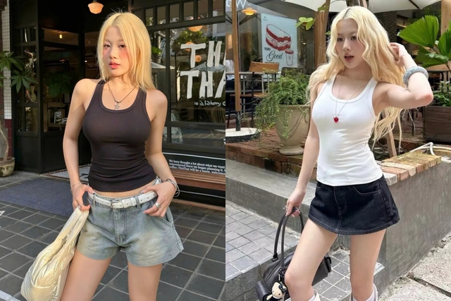 Quiet luxury mùa hè: Vì sao phụ nữ Pháp luôn dành chỗ cho áo tank top trong tủ đồ?- Ảnh 11. Quiet luxury mùa hè: Vì sao phụ nữ Pháp luôn dành chỗ cho áo tank top trong tủ đồ?- Ảnh 11.