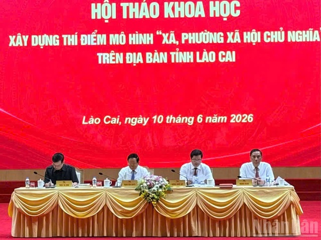 Lào Cai được lựa chọn là địa phương tiên phong thí điểm xây dựng xã, phường xã hội chủ nghĩa - Ảnh 1. Lào Cai được lựa chọn là địa phương tiên phong thí điểm xây dựng xã, phường xã hội chủ nghĩa - Ảnh 1.