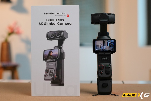 Trên tay Insta360 Luna Ultra: Camera gimbal đầu tiên với màn hình tháo rời, camera kép Leica và mức giá khiến nhiều người phải suy nghĩ- Ảnh 1. Trên tay Insta360 Luna Ultra: Camera gimbal đầu tiên với màn hình tháo rời, camera kép Leica và mức giá khiến nhiều người phải suy nghĩ- Ảnh 1.