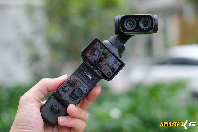 Trên tay Insta360 Luna Ultra: Camera gimbal đầu tiên với màn hình tháo rời, camera kép Leica và mức giá khiến nhiều người phải suy nghĩ- Ảnh 23. Trên tay Insta360 Luna Ultra: Camera gimbal đầu tiên với màn hình tháo rời, camera kép Leica và mức giá khiến nhiều người phải suy nghĩ- Ảnh 23.