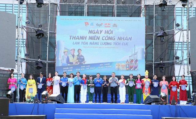 Nhiều hoạt đông ý nghĩa dành cho thanh niên công nhân tại Ngày hội “Thanh niên công nhân - Lan tỏa năng lượng tích cực” - Ảnh 3.