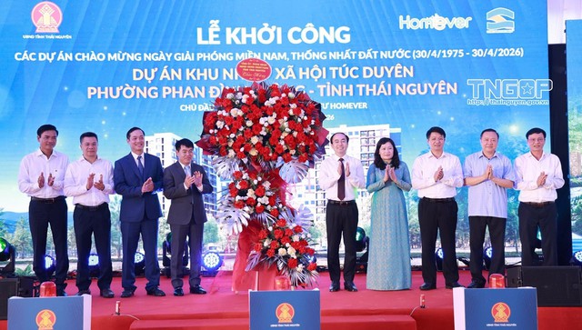 Th&aacute;i Nguy&ecirc;n: Đồng loạt khởi c&ocirc;ng 10 dự &aacute;n gần 8.500 tỷ đồng, tạo động lực ph&aacute;t triển mới - Ảnh 5.