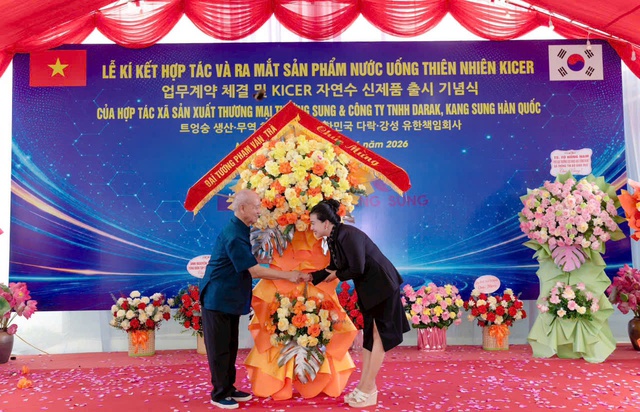 Ký kết hợp tác và ra mắt sản phẩm nước uống thiên nhiên KICER - Ảnh 2.