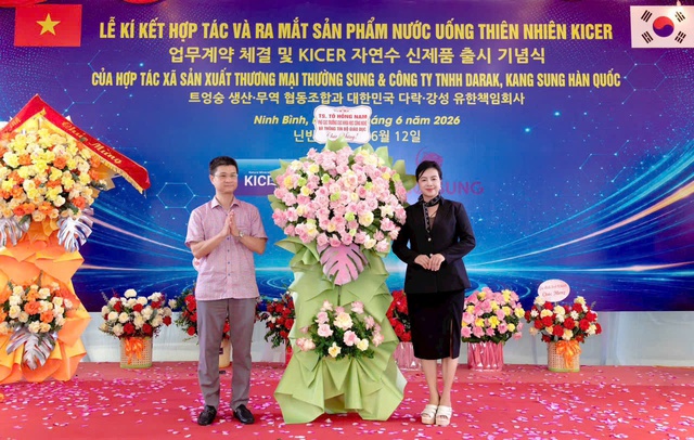 Ký kết hợp tác và ra mắt sản phẩm nước uống thiên nhiên KICER - Ảnh 3.