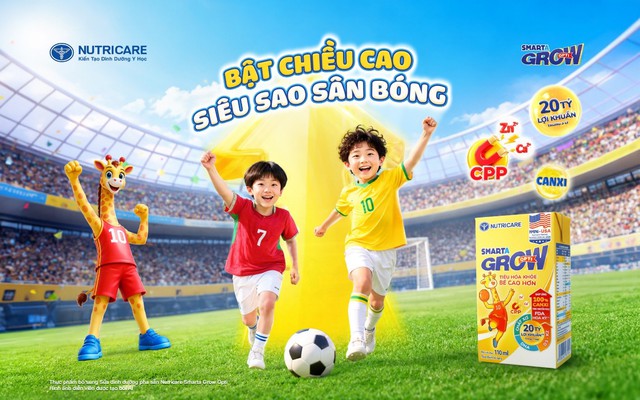 Say bye "nấm lùn" – Bật chiều cao, bé là "siêu sao" với Nutricare Smarta Grow Opti - Ảnh 1.