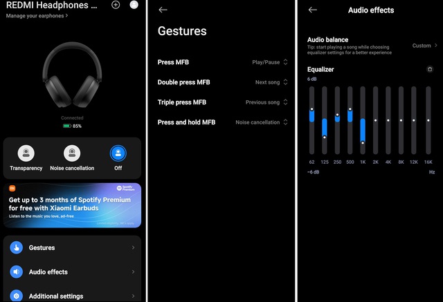 Đây là cặp tai nghe chụp đầu "đầu tay" của Xiaomi: Thiết kế tối giản, chống ồn mạnh, chất âm "siêu bass"- Ảnh 11. Đây là cặp tai nghe chụp đầu "đầu tay" của Xiaomi: Thiết kế tối giản, chống ồn mạnh, chất âm "siêu bass"- Ảnh 11.