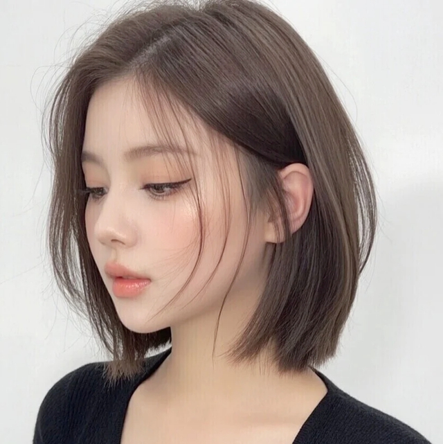 Muốn cắt tóc ngắn mà vẫn gọn mặt? Đây là 8 kiểu mái đang được các salon Hàn - Nhật lăng xê nhiều nhất năm 2026 - Ảnh 7.