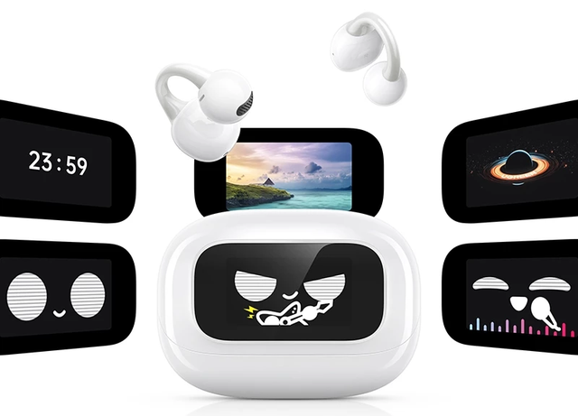 5 mẫu tai nghe có màn hình cảm ứng xịn sò: Honor, Ugreen, Lenovo... cùng góp mặt, điều khiển mọi thứ ngay trên hộp sạc - Ảnh 2.