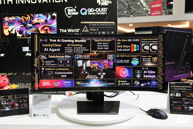 Cận cảnh dàn linh kiện “khủng” của MSI tại Computex 2026: desktop AI, VGA World of Warcraft và case nặng 33kg - Ảnh 11.