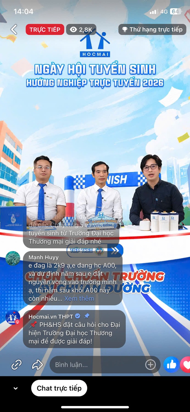 3 ngày hội tư vấn tuyển sinh - Hướng nghiệp trực tuyến 2026: "Chọn chuẩn trường - Đi chuẩn đường" - Ảnh 1. 3 ngày hội tư vấn tuyển sinh - Hướng nghiệp trực tuyến 2026: "Chọn chuẩn trường - Đi chuẩn đường" - Ảnh 1.