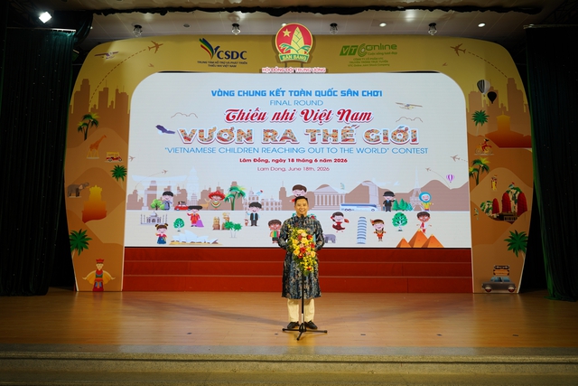 Chung kết toàn quốc sân chơi “Thiếu nhi Việt Nam - Vươn ra thế giới” năm học 2025 - 2026 - Ảnh 2.