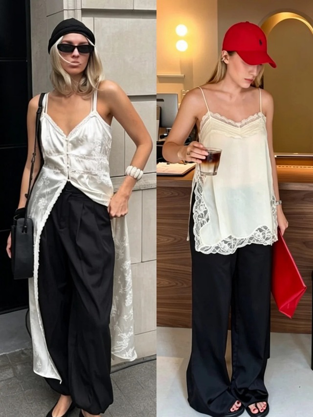 Quiet luxury mùa hè bắt đầu từ chiếc áo ren mặc theo cách tối giản nhưng đầy tinh tế- Ảnh 3.