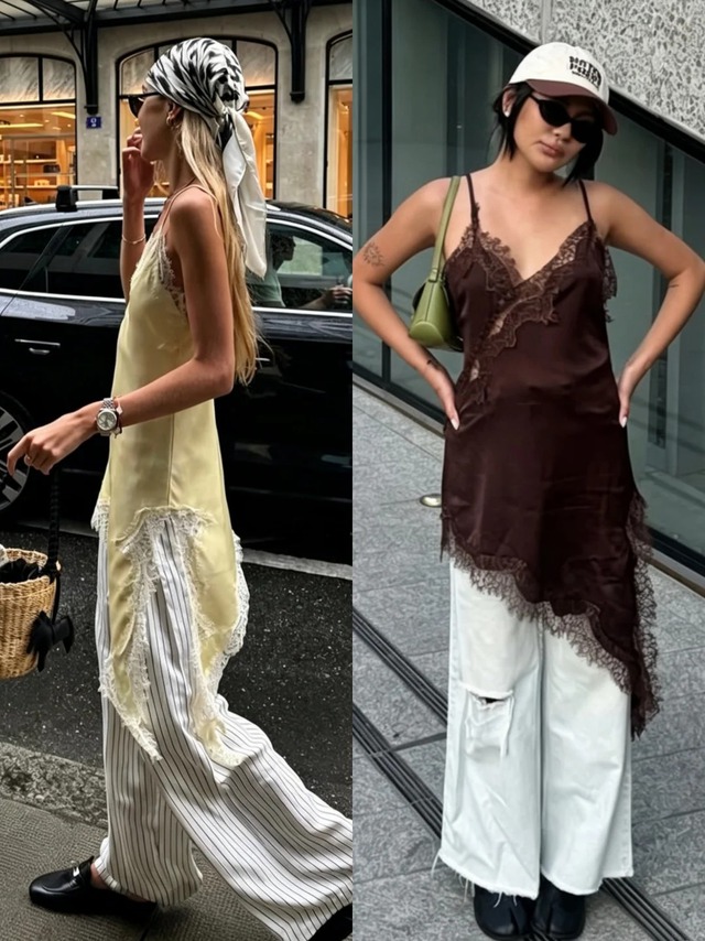 Quiet luxury mùa hè bắt đầu từ chiếc áo ren mặc theo cách tối giản nhưng đầy tinh tế- Ảnh 4.