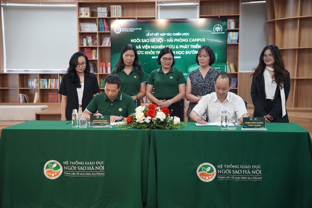 Trường Ng&ocirc;i Sao H&agrave; Nội &ndash; Hải Ph&ograve;ng Campus v&agrave; Viện Sức khỏe Tinh thần c&ugrave;ng kiến tạo hệ thống chăm s&oacute;c sức khỏe tinh thần học đường - Ảnh 1.